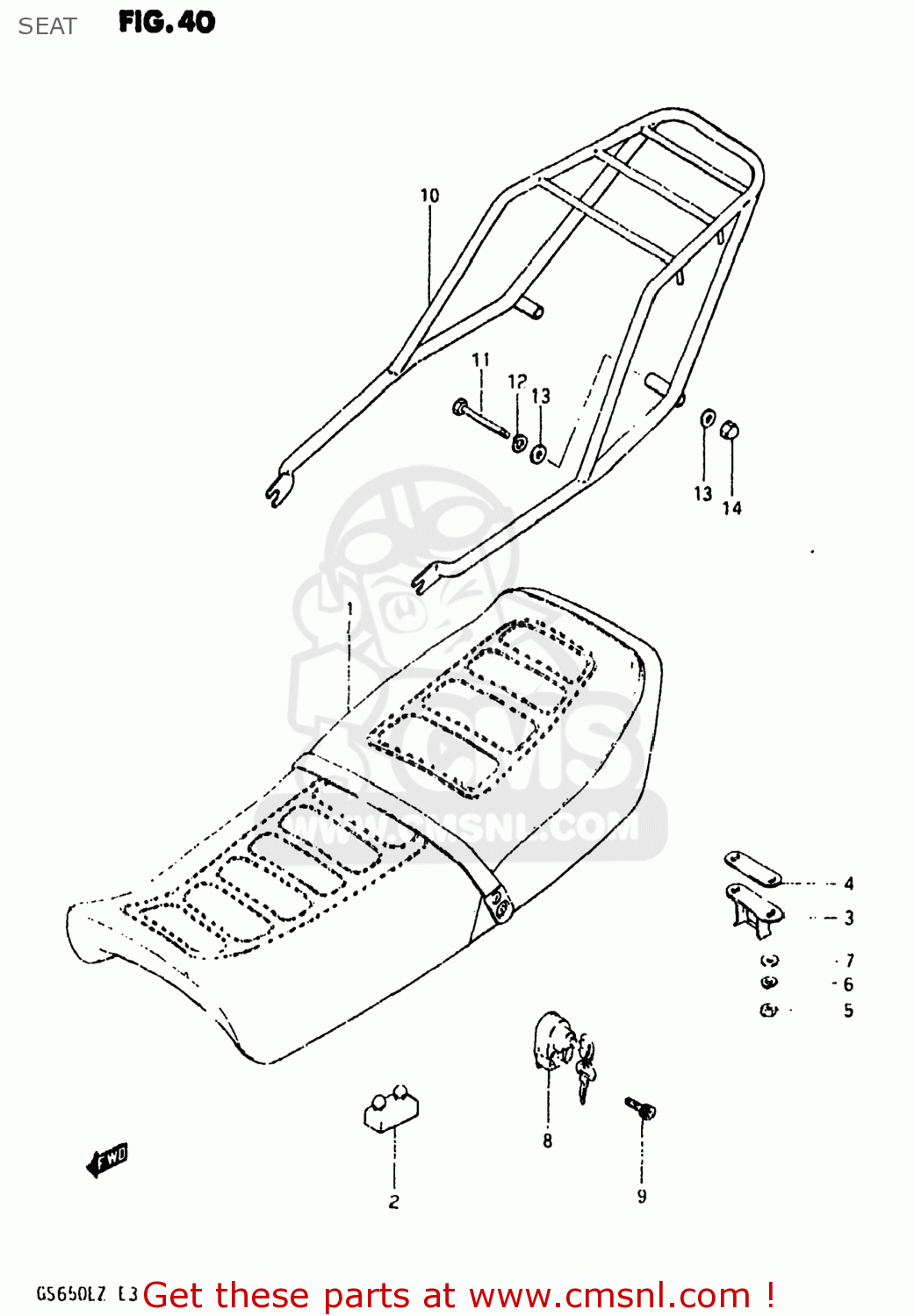 SEAT GS650E 1981 (X) USA (E03)