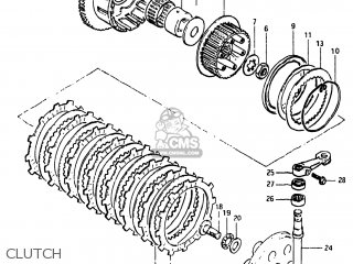 CLUTCH - GS650E 1981 (X) USA (E03)