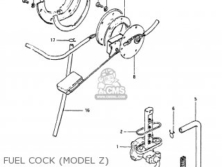 FUEL COCK (MODEL Z) - GS650E 1981 (X) USA (E03)
