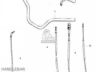 HANDLEBAR - GS650E 1981 (X) USA (E03)