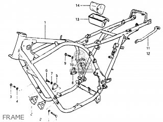 FRAME - GS650E 1982 (Z) USA (E03)