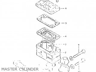 MASTER CYLINDER - GS650E 1982 (Z) USA (E03)