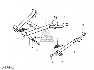 STAND - GS650E 1982 (Z) USA (E03)
