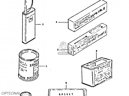 OPTIONAL - GS650G 1981 (X) (E01 E02 E04 E06 E16 E18 E21 E22 E24 E39)
