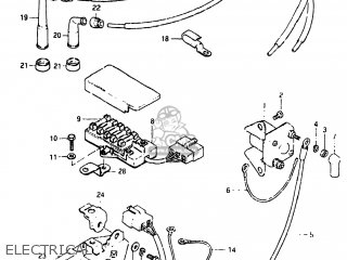 ELECTRICAL - GS650G 1981 (X) USA (E03)