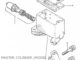 MASTER CYLINDER (MODEL Z) - GS650G 1981 (X) USA (E03)