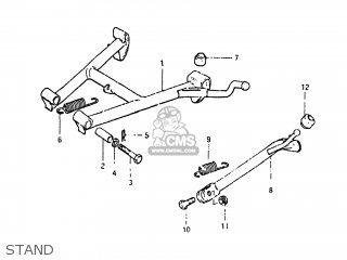STAND - GS650G 1982 (Z) USA (E03)