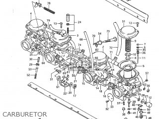 CARBURETOR - GS650G 1983 (D) USA (E03)