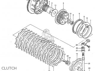 CLUTCH - GS650G 1983 (D) USA (E03)