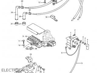 ELECTRICAL - GS650G 1983 (D) USA (E03)
