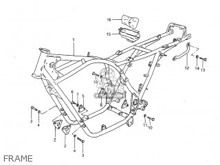 FRAME - GS650G 1983 (D) USA (E03)