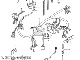 WIRING HARNESS - GS650G 1983 (D) USA (E03)
