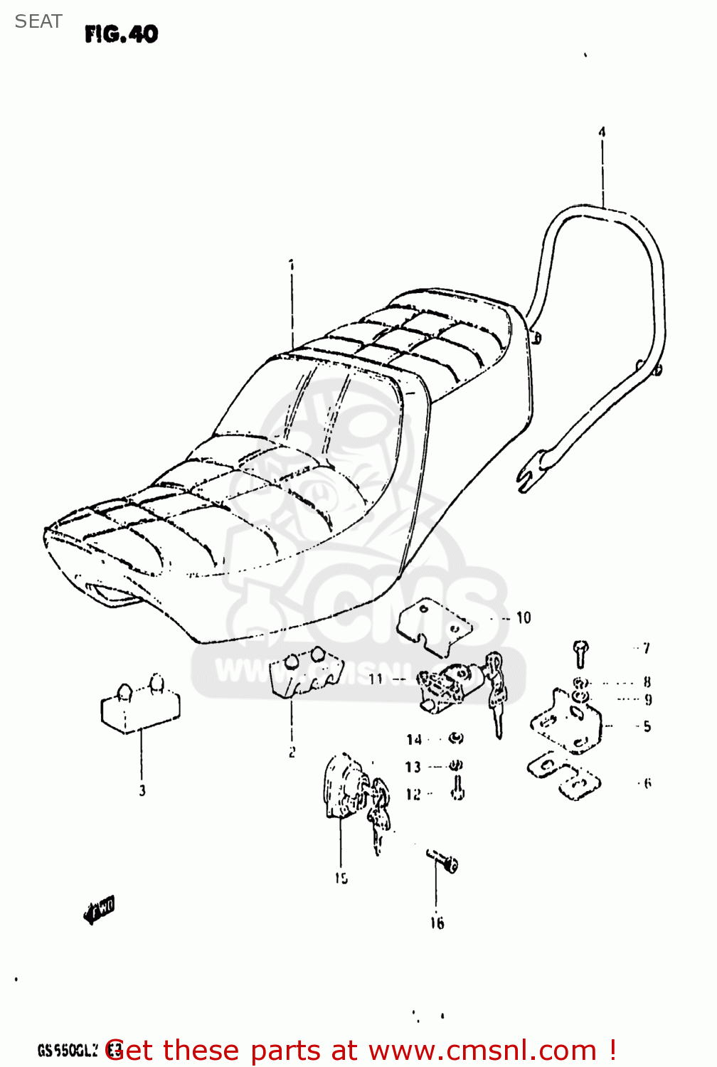 SEAT GS650GL 1981 (X) USA (E03)