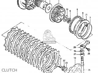 CLUTCH - GS650GL 1981 (X) USA (E03)