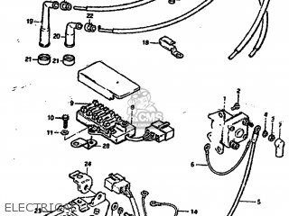 ELECTRICAL - GS650GL 1981 (X) USA (E03)
