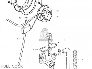 FUEL COCK - GS650GL 1981 (X) USA (E03)