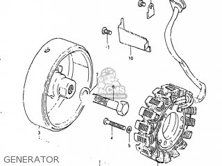 GENERATOR - GS650GL 1981 (X) USA (E03)