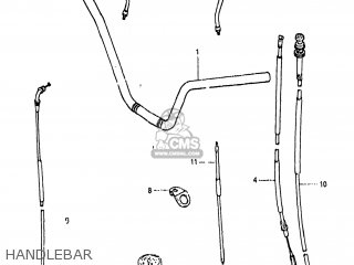 HANDLEBAR - GS650GL 1981 (X) USA (E03)