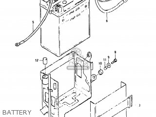 BATTERY - GS650GL 1982 (Z) USA (E03)
