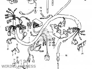 WIRING HARNESS - GS650GL 1982 (Z) USA (E03)