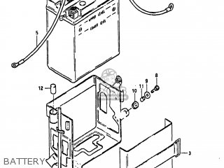 BATTERY - GS650GL 1983 (D) USA (E03)