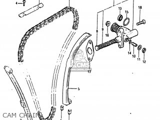 CAM CHAIN - GS650GL 1983 (D) USA (E03)
