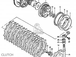 CLUTCH - GS650GL 1983 (D) USA (E03)
