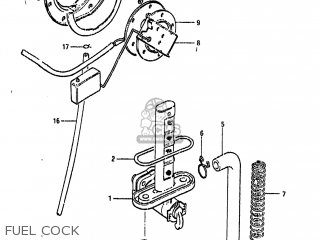FUEL COCK - GS650GL 1983 (D) USA (E03)