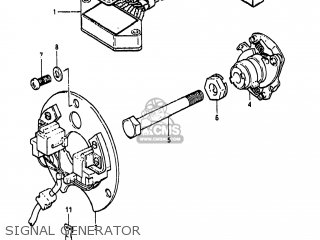 SIGNAL GENERATOR - GS650GL 1983 (D) USA (E03)