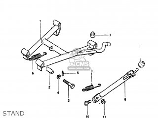 STAND - GS650GL 1983 (D) USA (E03)
