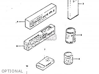 OPTIONAL - GS650GT 1981 (X) (E01 E02 E04 E15 E16 E17 E18 E21 22 24 25 26 34
