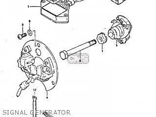 SIGNAL GENERATOR - GS650GT 1982 (Z) (E01 E02 E04 E15 E16 E17 E18 E21 22 24 25 26 34