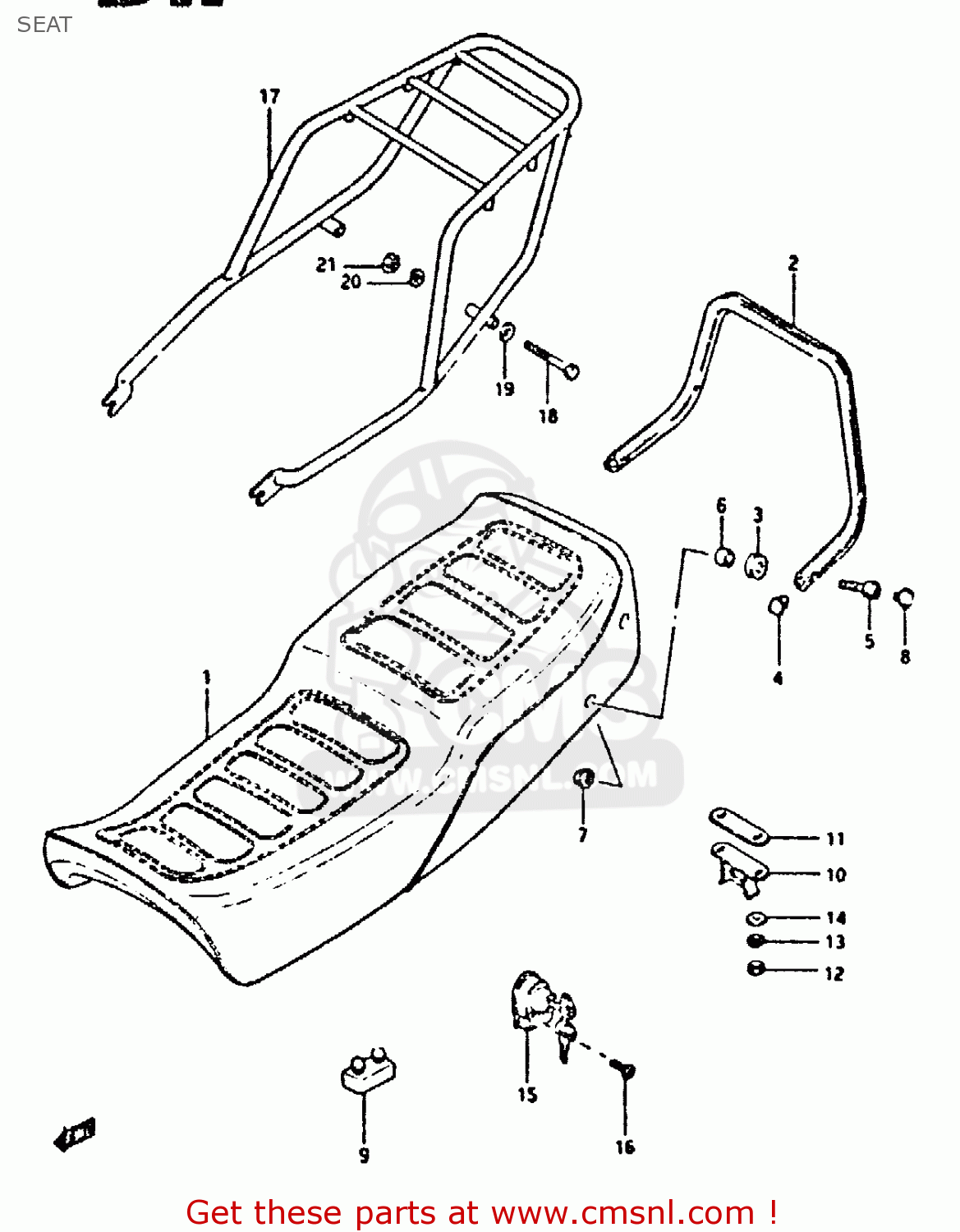 SEAT GS650GT 1983 (D) (E01 E02 E04 E06)