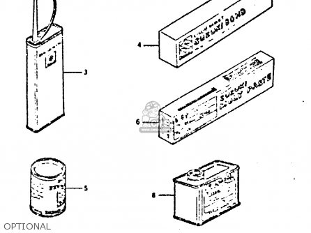 OPTIONAL - GS650GT 1983 (D) (E01 E02 E04 E06)