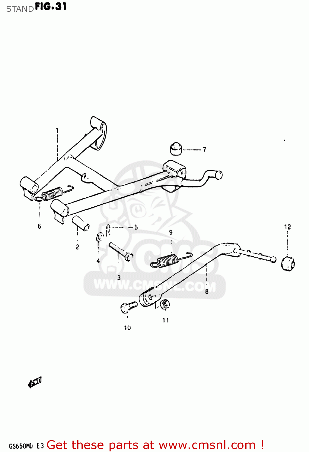 STAND GS650M 1983 (D) USA (E03)
