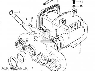 AIR CLEANER - GS650M 1983 (D) USA (E03)