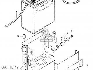 BATTERY - GS650M 1983 (D) USA (E03)