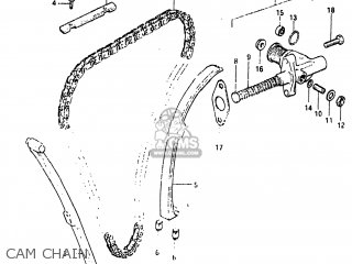 CAM CHAIN - GS650M 1983 (D) USA (E03)