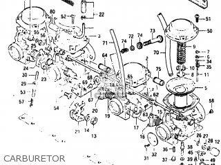 CARBURETOR - GS650M 1983 (D) USA (E03)