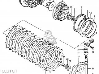 CLUTCH - GS650M 1983 (D) USA (E03)