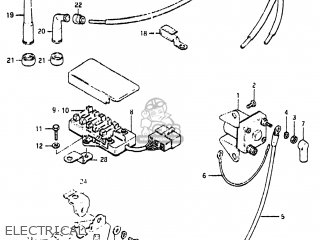 ELECTRICAL - GS650M 1983 (D) USA (E03)