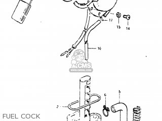 FUEL COCK - GS650M 1983 (D) USA (E03)
