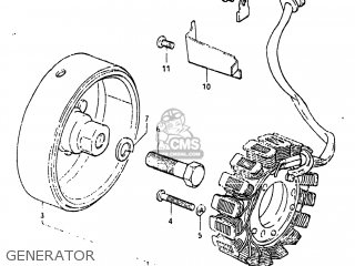 GENERATOR - GS650M 1983 (D) USA (E03)