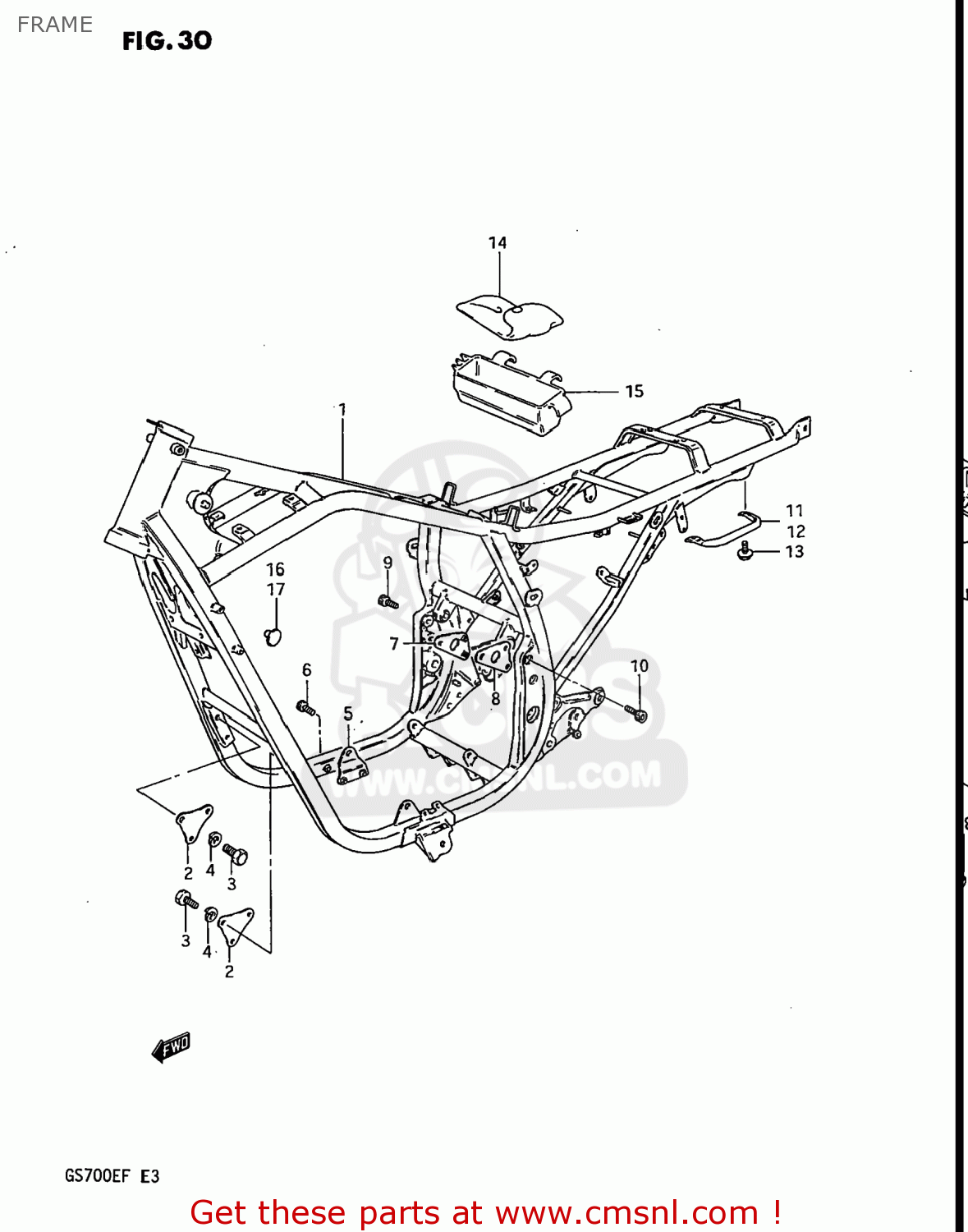 FRAME GS700E 1985 (F) USA (E03)