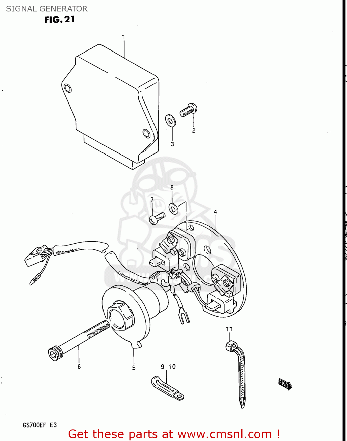 SIGNAL GENERATOR GS700E 1985 (F) USA (E03)