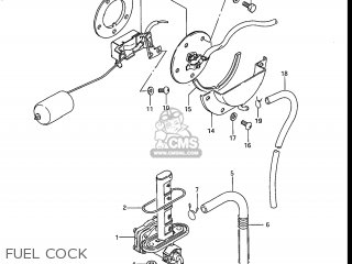 FUEL COCK - GS700E 1985 (F) USA (E03)