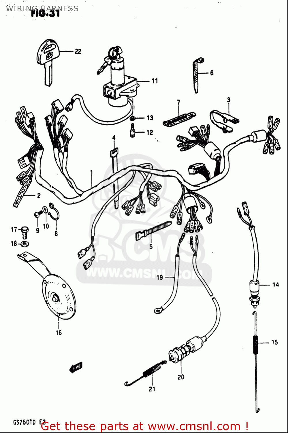 [DIAGRAM] 1981 Suzuki Gs750 Wiring Diagram - MYDIAGRAM.ONLINE
