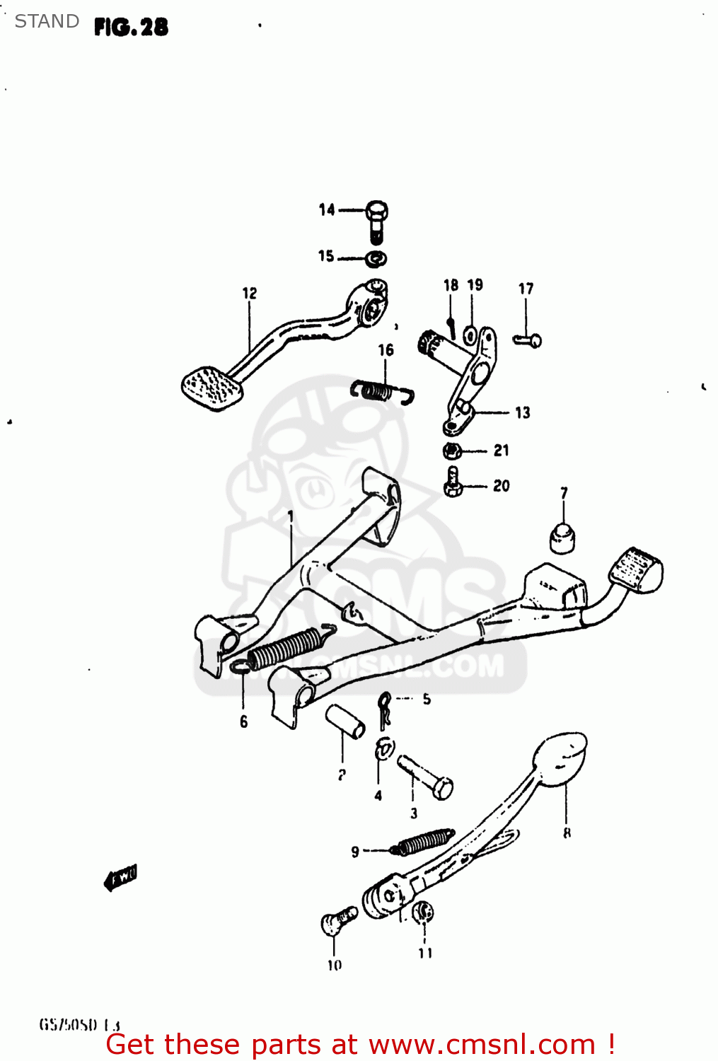 STAND GS750A 1983 (D) USA (E03)