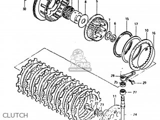 CLUTCH - GS750A 1983 (D) USA (E03)