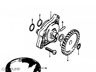 OIL PUMP - GS750B 1979 (N) USA (E03)
